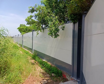 施工圍擋迎美麗變身，展現城市文明端口